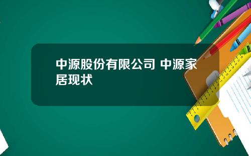 中源股份有限公司 中源家居现状