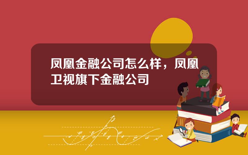 凤凰金融公司怎么样，凤凰卫视旗下金融公司